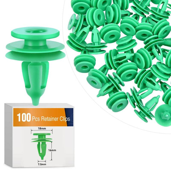 50 Clip Di Fissaggio Per Pannelli Porta In Nylon – Ricambio Per Jeep Grand Cherokee (1999-2010), Arancioni - 2