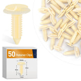 50 Pcs Rear Pillar Trim Panel Retainer Clip Door Trim Panel Retainer Clip for GM 363137 Chevrolet Blazer GMC Yukon