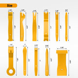 11 Pcs Nylon Auto Trim Removal Tool Kit Yellow