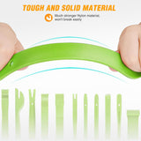 11 Pcs Nylon Auto Trim Removal Tool Kit Green