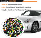 1001 Pcs Universal Car Clips For GM Ford Chrysler Toyota Lexus Honda Acura Dodge Jeep