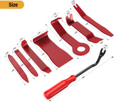 8 Pcs Auto Trim Removal Tool Kit Red