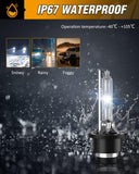 D4S HID Bulbs 35W Low Beam Headlight Bulbs