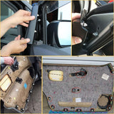 50 Pcs Door Trim Panel Clip with Sealer For Mazda GJ6R-68-ABX GJ6R68AB2 Mazda Miata, RX-8,CX-9, Mazda 3, Mazda 5, Mazda 6, Mazda Speed6