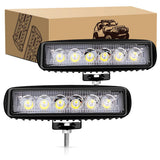 2 Pcs 18W Spot Fog Led Work Lights