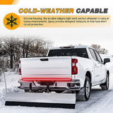 60" Triple Row 504 LED Light Strip 6 Function with Red Running Brake Lights Amber Turning Signals Strobe Lights White Reverse Light