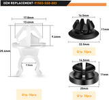 30 Pcs Hood Support Prop Rod Holder Clips 91503-SS0-003 For Honda Accord Odyssey Prelude Acura RDX TSX