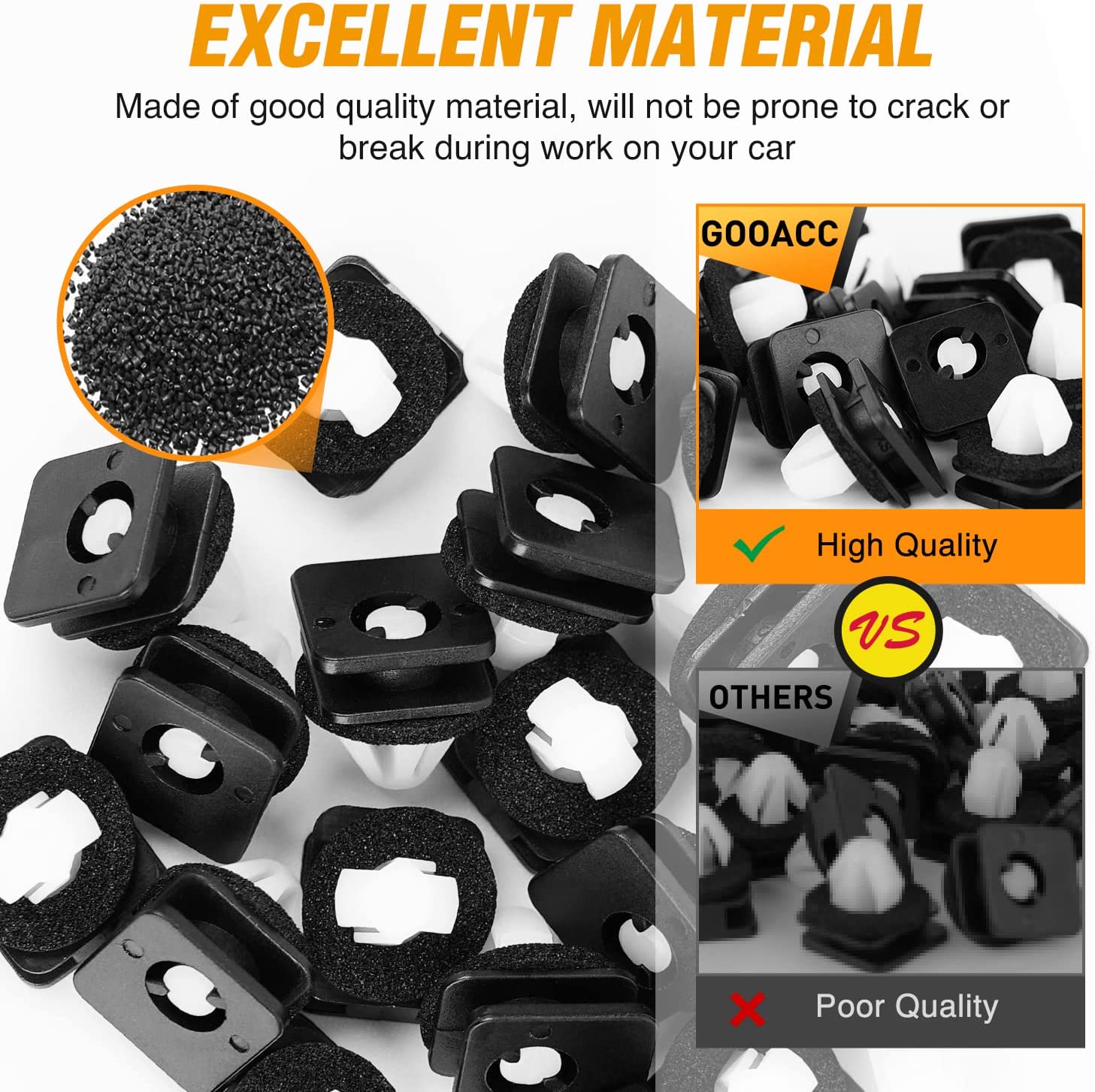 20 Pcs A-Pillar Trim Hardware Windshield Moulding Retaining Clips For Ford Explorer 2011-2019 OEM:#BB5Z-78519R44-A BB5Z78519R44A