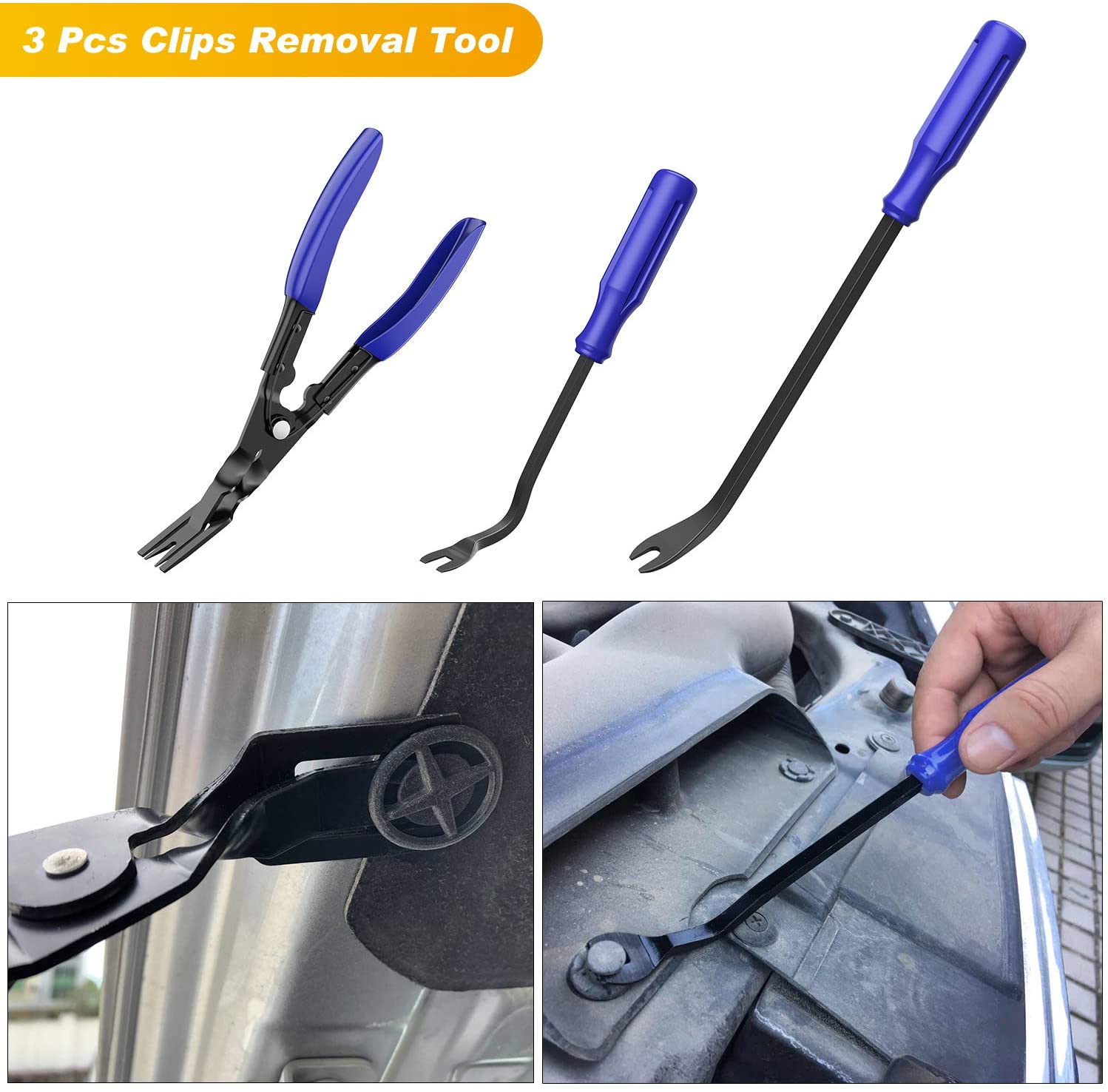 19 Pcs Trim Removal Tool Set Blue