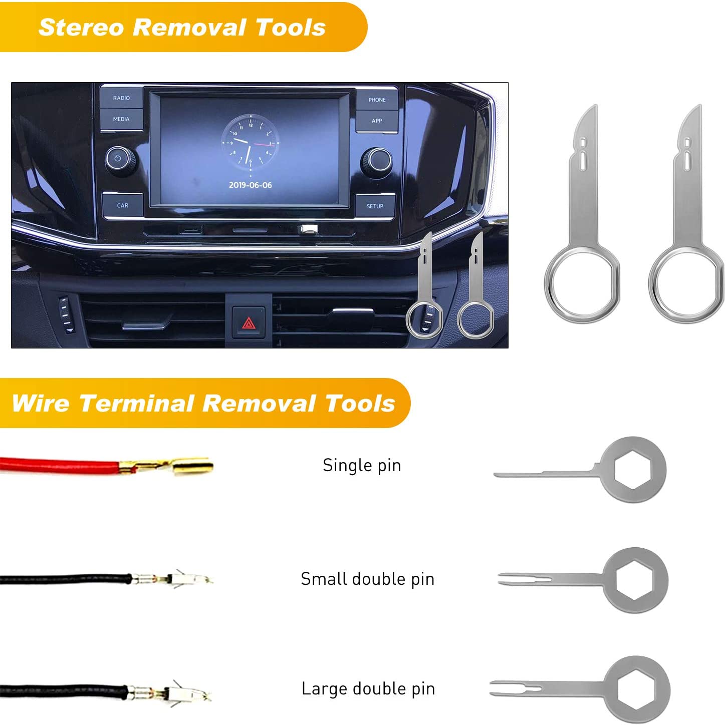 19 Pcs Trim Removal Tool Set Blue
