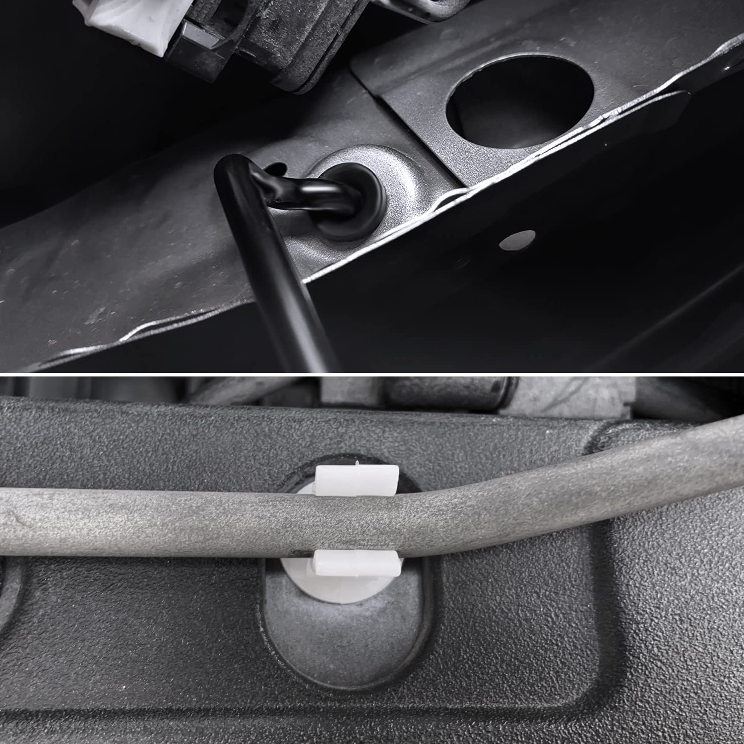30 Pcs Hood Support Prop Rod Holder Clips 91503-SS0-003 For Honda Accord Odyssey Prelude Acura RDX TSX