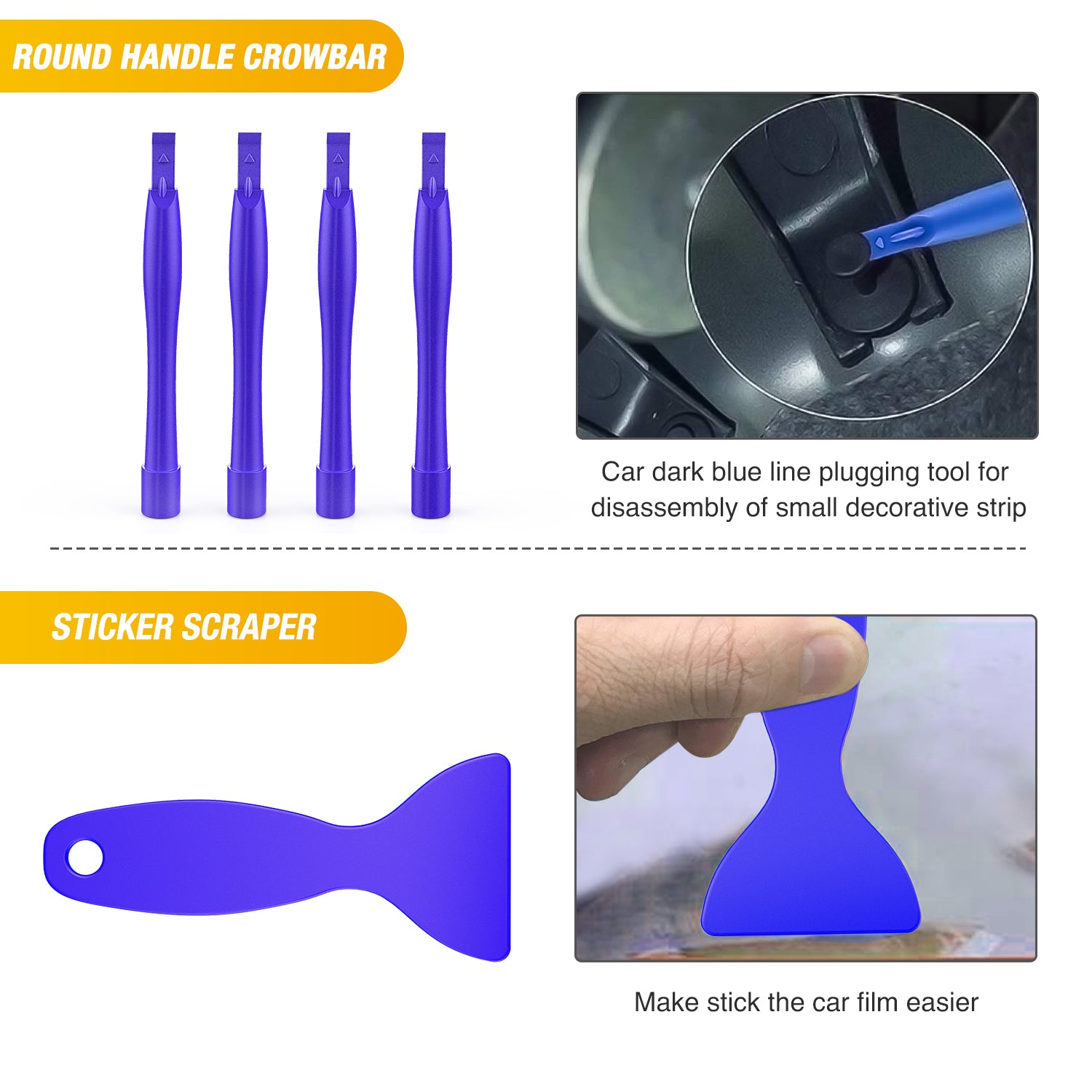 102 Pcs Trim Removal Tool Kit Blue