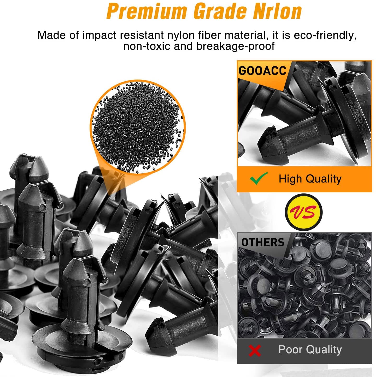 15 Pcs Front Air Deflector Retainers Clips For GM Chevrolet 15733971