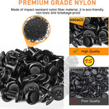 240 Pcs Car Retainer 6.3mm 8mm 9mm 10mm Expansion Screws Replacement Kit