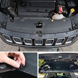 120 Pcs Car Bumper Retainer Clips & Nylon Fasteners Rivet Kit 5mm 6mm 7mm 9mm 10mm for Bumper Fender Hood Trunk Septum Windshield Lower Air Duct Front Seat Upholstery