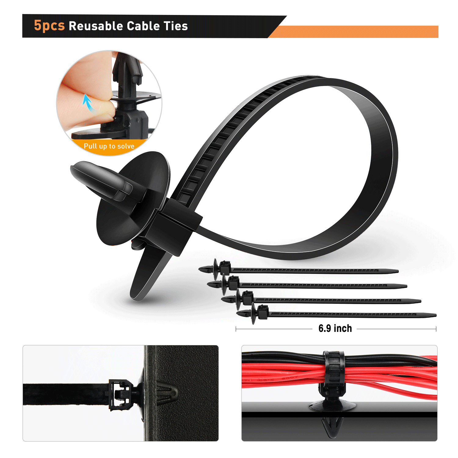 360 Pcs Push Bumper Fastener Rivet Clips For Benz, BMW, Toyota, Honda, Subaru, Nissan, Mazda