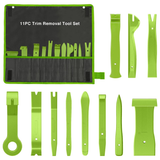 11 Pcs Nylon Auto Trim Removal Tool Kit Green