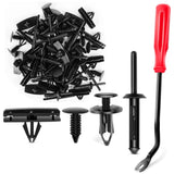 121 Pcs Fender Flare & Rocker Moulding Clip Assortment 6506007-AA 6030441 68039280-AA 6503598 Replacement for Jeep Wrangler Chrysler Ford GMC