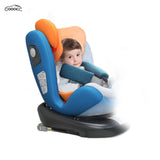 GOOACC Universal 360° Rotatable Car Child Safety Seat, ISOFIX Interface Baby Car Seat with Intelligent Temperature Control & Ventilation, for Most Cars, Trucks & SUVs, Auto Interior Safety Accessories
