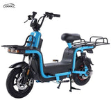 GOOACC Universal Commuter & Food Delivery Electric Bicycle, Long Range 2-Wheel Electric Bike with Front & Rear Storage Racks, Urban Commuting Electric Scooter Bike for Delivery & Daily Travel, Electric Vehicle Products