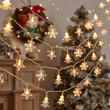 Gooacc Outdoor lighted Christmas-themed ornaments