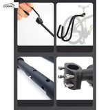 GOOACC Universal Surfboard Rack for Motorcycle & Bicycle, Heavy Duty Adjustable Surf Board Carrier Mount with Elastic Rope, Fits Most Motorcycles, Mountain Bikes & Road Bikes, Outdoor Sports Vehicle Accessories