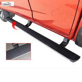 GOOACC Universal Aluminum Alloy Electric Retractable Running Board for Pickup Truck, Heavy Duty Power Side Step Nerf Bar with Non-Slip Surface, Fits Most Full-Size & Mid-Size Pickup Trucks, Auto Exterior Accessories