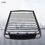 GOOACC Universal Motorcycle & Scooter Rear Luggage Rack with Backrest Armrest, Heavy Duty Steel Rear Storage Carrier Rack with Quick Install Design, Fits Most Street Bikes, Cruisers & Scooters, Motorcycle Exterior Accessories