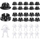 30 Pcs Hood Support Prop Rod Holder Clips 91503-SS0-003 For Honda Accord Odyssey Prelude Acura RDX TSX