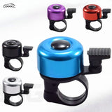 GOOACC Universal Aluminum Alloy High Decibel Bike Bell for Bicycle & Electric Scooter, 5 Colors Available Loud Clear Sound Bicycle Handlebar Bell with Quick Install Mount, Cycling Safety Accessories