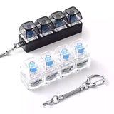 Gooacc LED lights for lighting purposes incorporated into key chains, small toys or other similar personal items
