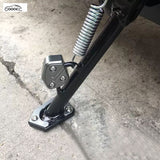 GOOACC Motorcycle Side Stand Kickstand for AFR UCR125, Universal Aluminum Alloy Heavy Duty Side Bracket with Anti-Slip Foot Pad