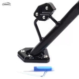 GOOACC Motorcycle Side Stand Kickstand for AFR UCR125, Universal Aluminum Alloy Heavy Duty Side Bracket with Anti-Slip Foot Pad