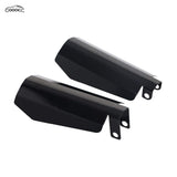 GOOACC 1 Pair Motorcycle Chrome Handguards, Windproof Weather Resistant Hand Protectors for Touring Motorcycles
