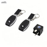 GOOACC Universal Car Chip Anti-Theft Device, No-Install Vehicle Engine Lock Immobilizer with Remote Control, Car Security Anti-Theft System