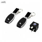 GOOACC Universal Car Chip Anti-Theft Device, No-Install Vehicle Engine Lock Immobilizer with Remote Control, Car Security Anti-Theft System