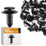 50 Pcs Door Trim Panel Retainer Clips fOR Ford Lincoln Mercury Bronco Mustang F150 F-250 F-350 OEM #N801925-S N802900-S