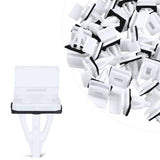 50 Pcs Rocker Panel Moulding Clip For Honda Accord CR-V Civic Element Odyssey Pilot Prelude for Acura CL Integra MDX RL RSX TL TSX Vigor White Nylon Retainer Clips 91513-SM4-000