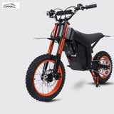 GOOACC Adult Electric Off-Road Motorcycle, 3000W High Power Dirt Bike with 45km Range, Anti-Slip & Shock Absorbing Design