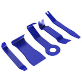 5 Pcs Auto Trim Removal Tool Kit No-Scratch Pry Tool Kit Blue