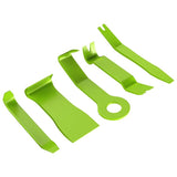 5 Pcs Auto Trim Removal Tool Kit No-Scratch Pry Tool Kit Green