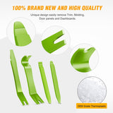 5 Pcs Car Door Clip Panel Kits Green