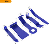 5 Pcs Auto Trim Removal Tool Kit No-Scratch Pry Tool Kit Blue