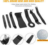 8 Pcs Auto Trim Removal Tool Kit Black
