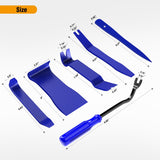 6 Pcs Nylon Auto Trim Removal Tool Kit Blue