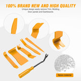 6 Pcs Nylon Auto Trim Removal Tool Kit Yellow