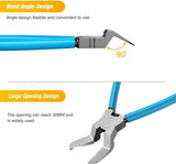 Mutipurpose Diagonal Cutting Pliers, Stainless Steel Car Push Retainer Rivet Trim Clip Pry Puller, Rivets Assortments Fastener Cutter Puller Tool