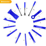 40 Pcs Trim Removal Tool Kit Blue