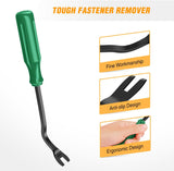 GOOACC 8PCS Auto Trim Removal Tool Kit No-Scratch Tool Kit for Car Audio Dash Panel Window Molding Fastener Remover Tool Kit-Green