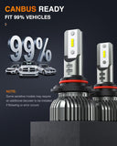 9005 9006 LED Bulbs Kit (4 Pack)